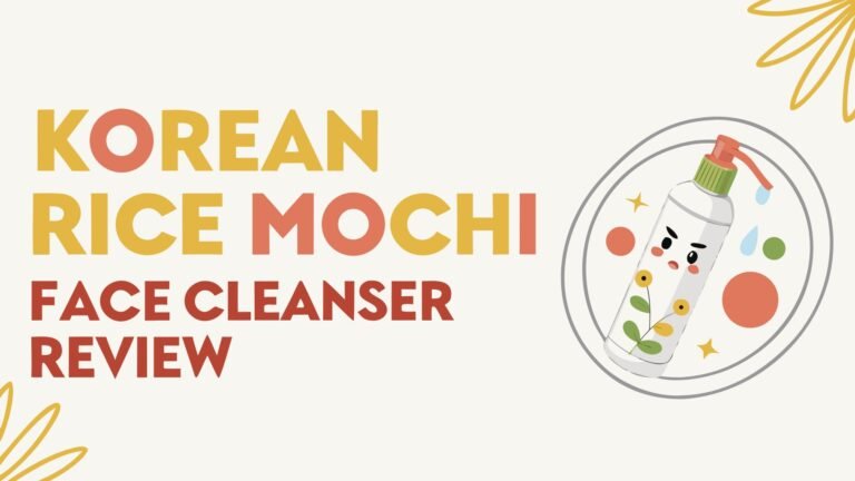 Korean Rice Mochi Face Cleanser Review: Top Amazon Picks
