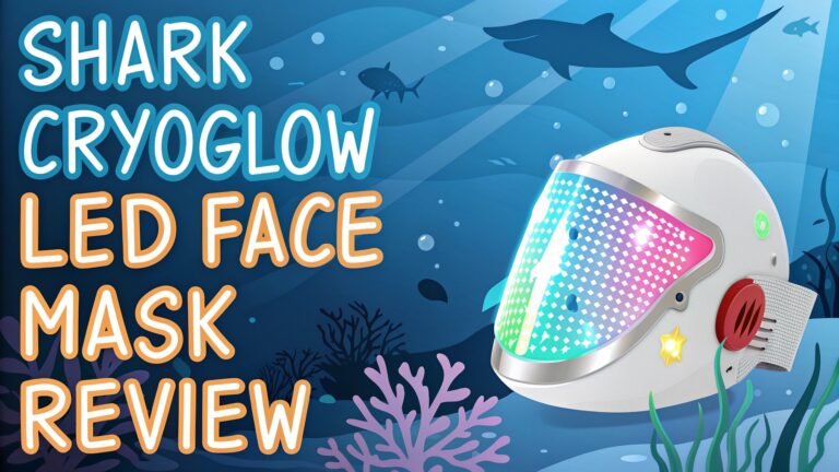 Shark CryoGlow LED Face Mask Review: Skincare Technology