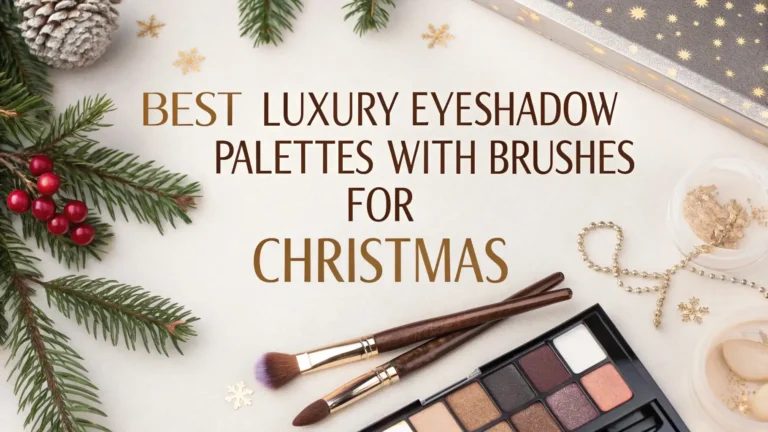 6 Best Luxury Eyeshadow Palettes with Brushes for Christmas 2026