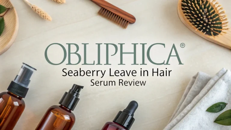 Obliphica Seaberry Leave In Hair Serum Review: An Honest Deep Dive