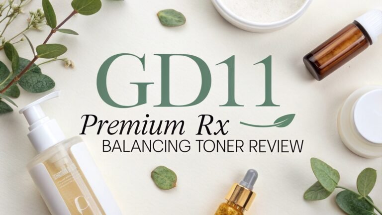 GD11 Premium RX Balancing Toner Review: Worth the Price Tag?