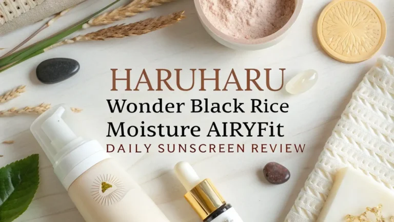Haruharu Wonder Black Rice Moisture Airyfit Daily Sunscreen Review 2026