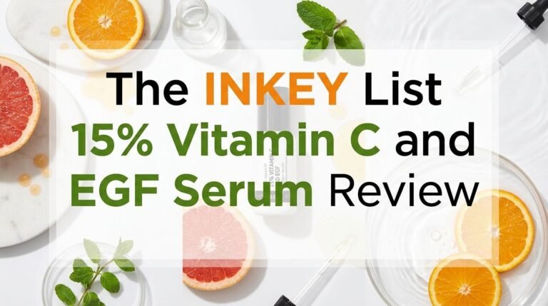 The INKEY List 15% Vitamin C and EGF Serum Review 2026