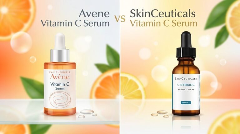 Avene Vitamin C Serum vs SkinCeuticals Vitamin C Serum