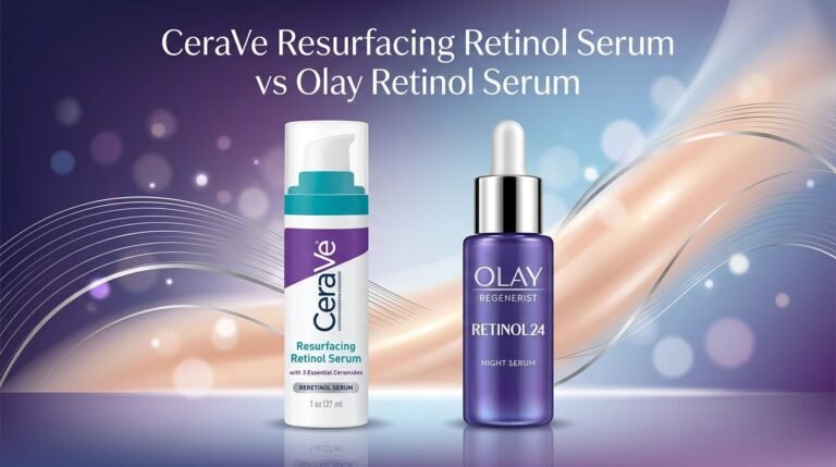 CeraVe Resurfacing Retinol Serum vs Olay Retinol Serum