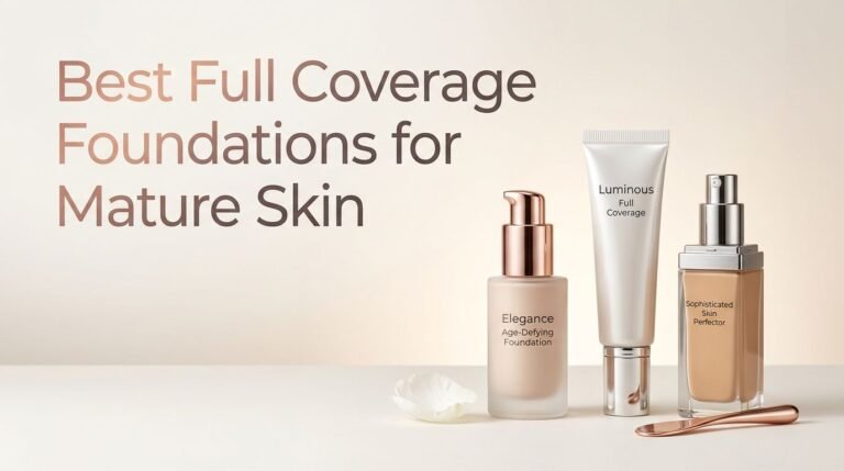10 Best Full Coverage Foundations for Mature Skin in 2026