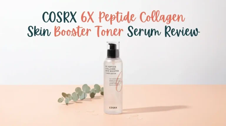 COSRX 6X Peptide Collagen Skin Booster Toner Serum Review 2026