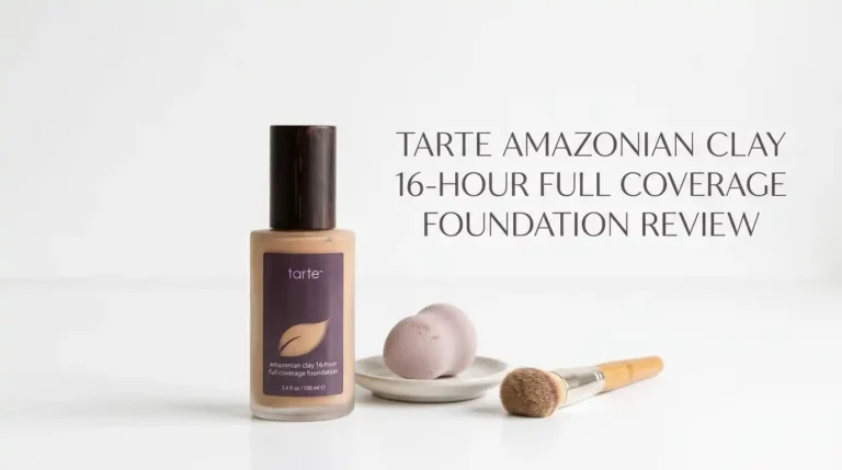 Tarte Amazonian Clay 16-hour Full Coverage Foundation Review 2026