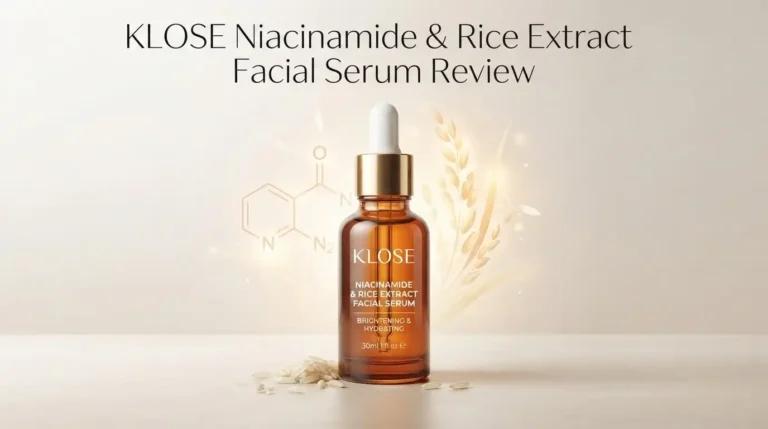 Klose Niacinamide & Rice Extract Facial Serum Review: Worth It?